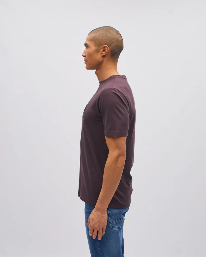 DIESEL SHAY TEE - DARK PRUNE