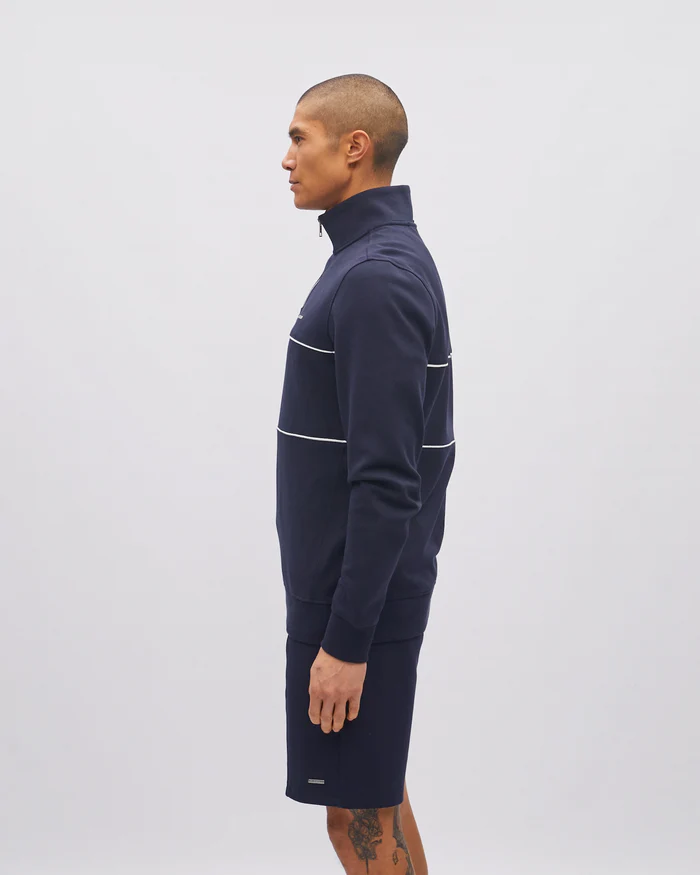 DIESEL SIMON 1/2 ZIP SWEAT - MIDNIGHT BLUE