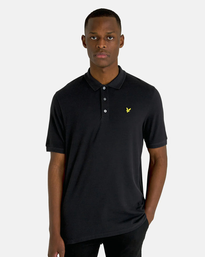 LYLE & SCOTT TEXTURED TIPPED POLO