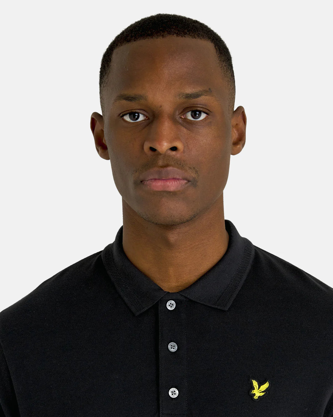 LYLE & SCOTT TEXTURED TIPPED POLO