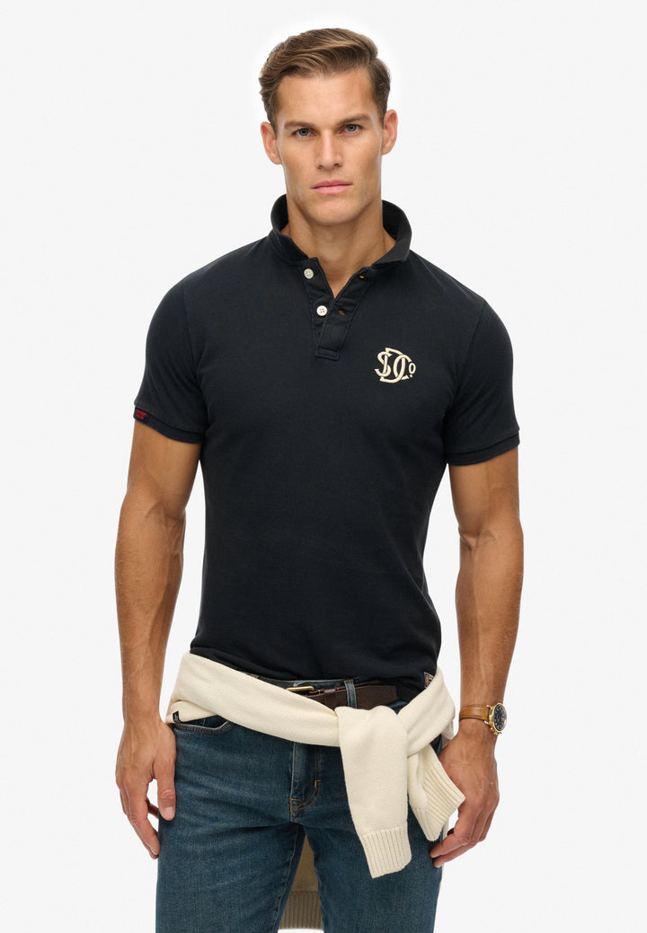 SUPERDRY VIN ATHLETIC POLO - NAVY