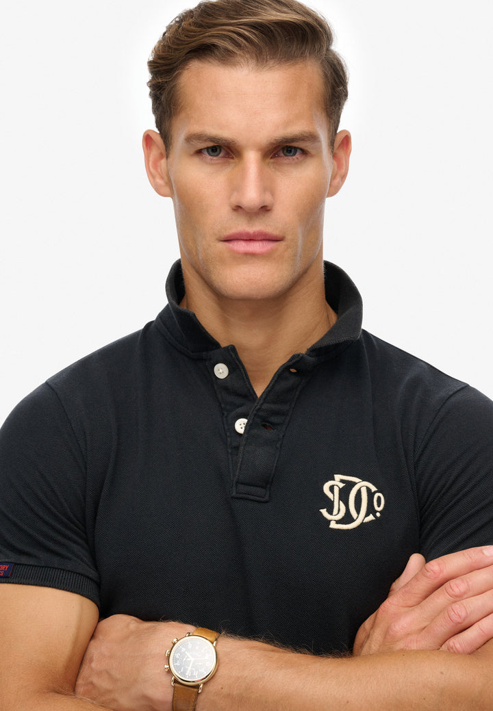 SUPERDRY VIN ATHLETIC POLO - NAVY