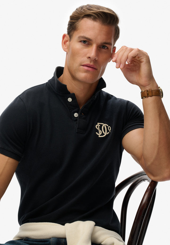 SUPERDRY VIN ATHLETIC POLO - NAVY
