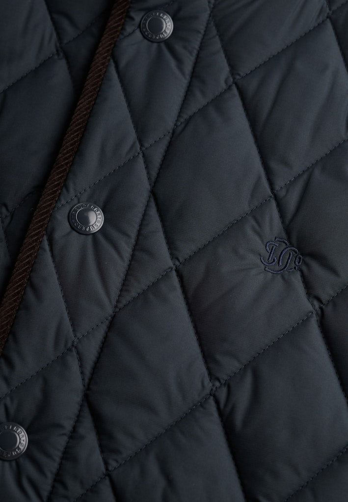SUPERDRY QUILTED ESTATE GILET - NAVY