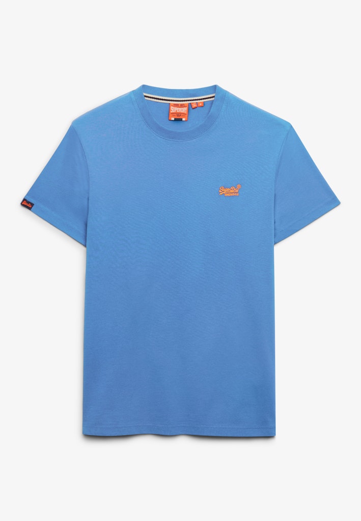 SUPERDRY ESS LOGO EMB TEE - MONACO BLUE