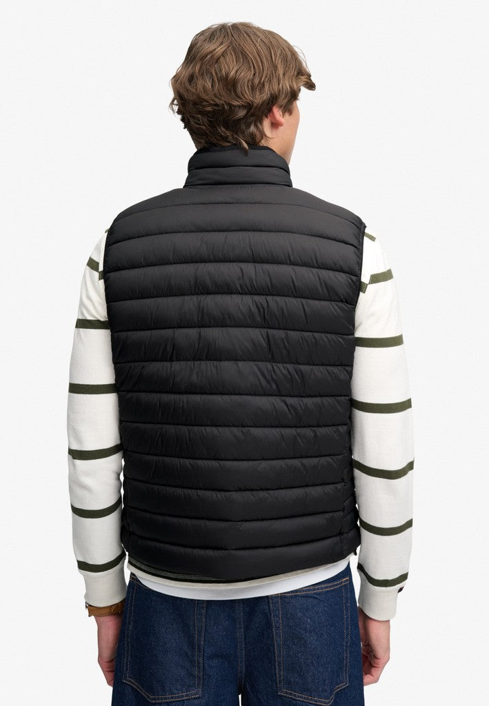 SUPERDRY FUJI LITE PADDED GILET - BLACK
