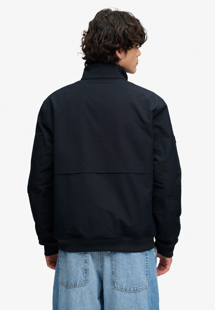 SUPERDRY CAMPUS PADDED HARRINGTON - NAVY