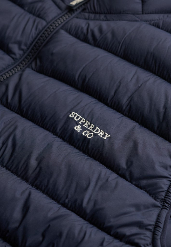 SUPERDRY FUJI LITE PADDED GILET - NAVY