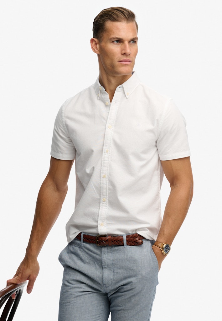 SUPERDRY PREPPY OXFORD SS - OPTIC
