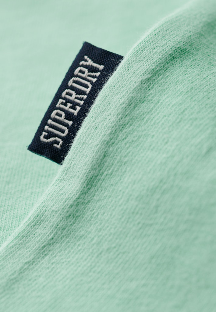 SUPERDRY ESS LOGO EMB TEE - SPEARMINT