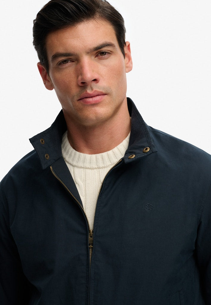 SUPERDRY HARRINGTON JACKET - NAVY