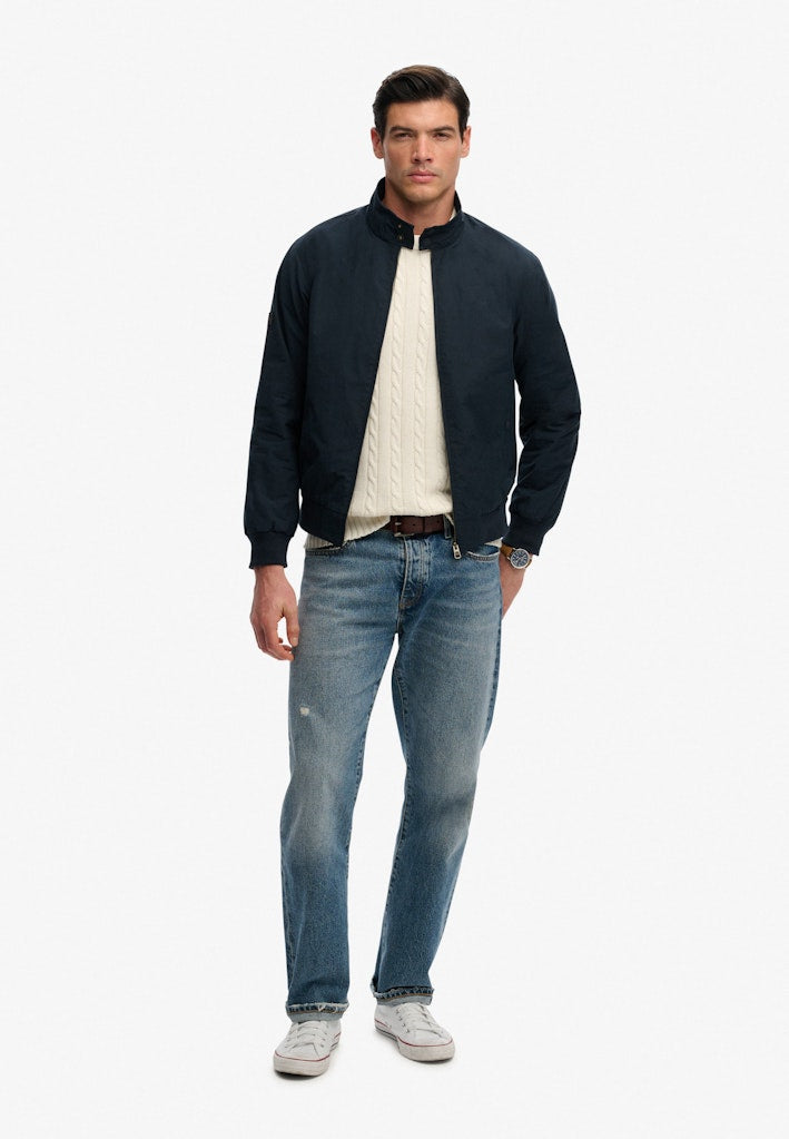 SUPERDRY HARRINGTON JACKET - NAVY