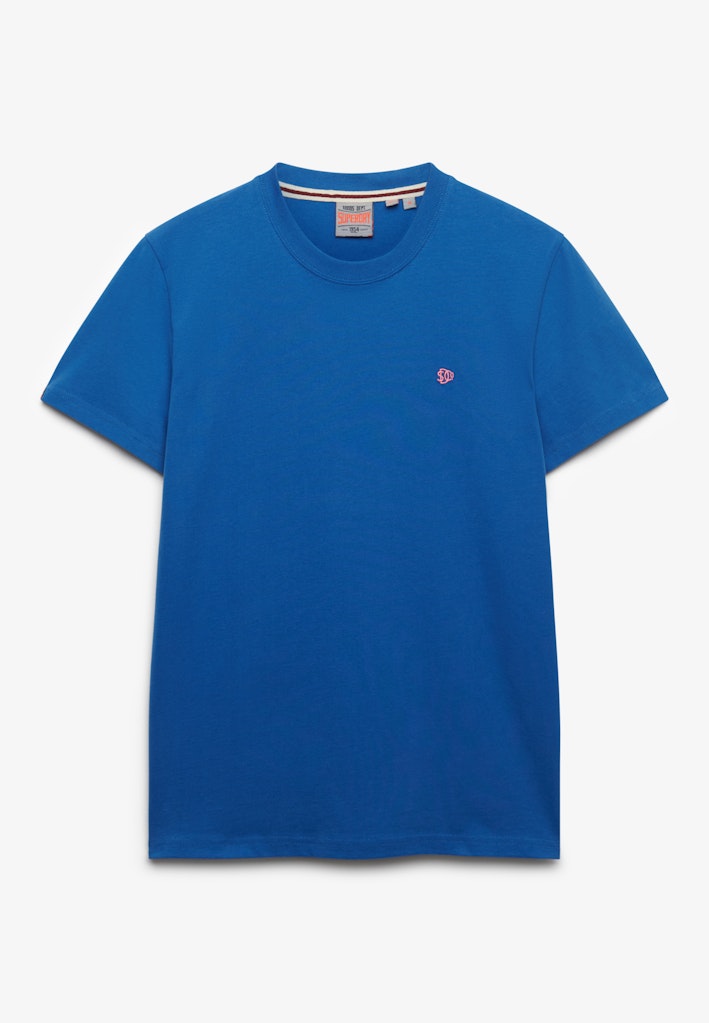 SUPERDRY ESS SDCO LOGO EMB TEE - MONACO BLUE