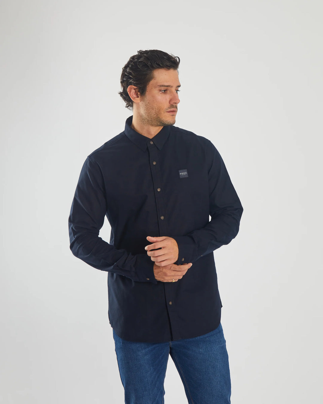 DIESEL TEMPLE SHIRT - NORTH NAVY