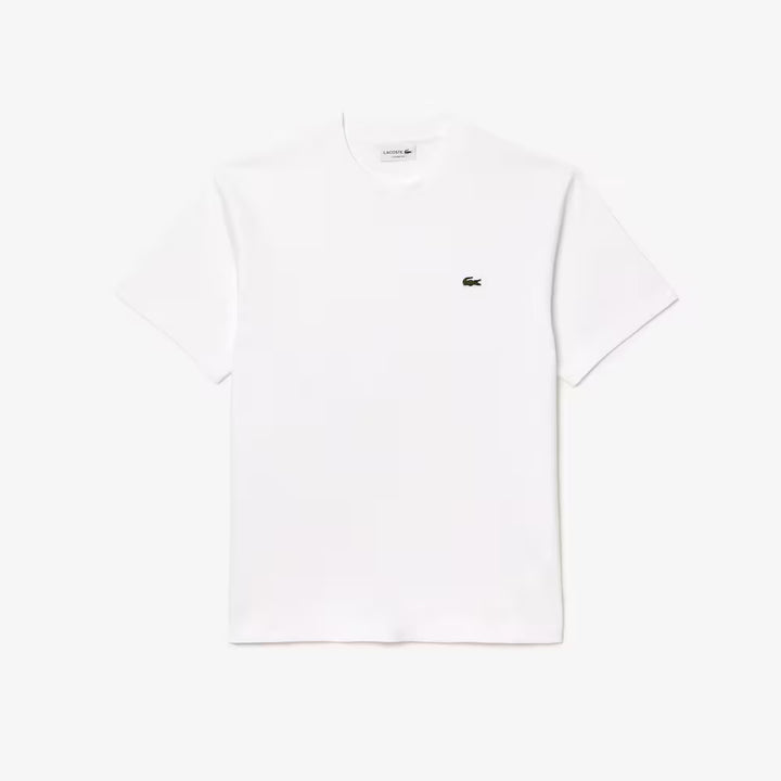 LACOSTE COTTON T-SHIRT - WHITE