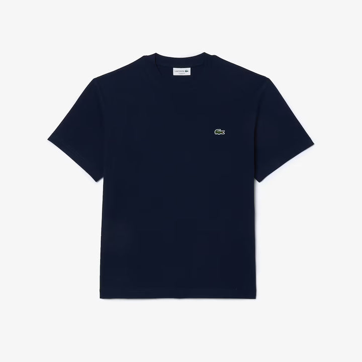 LACOSTE COTTON T-SHIRT - NAVY