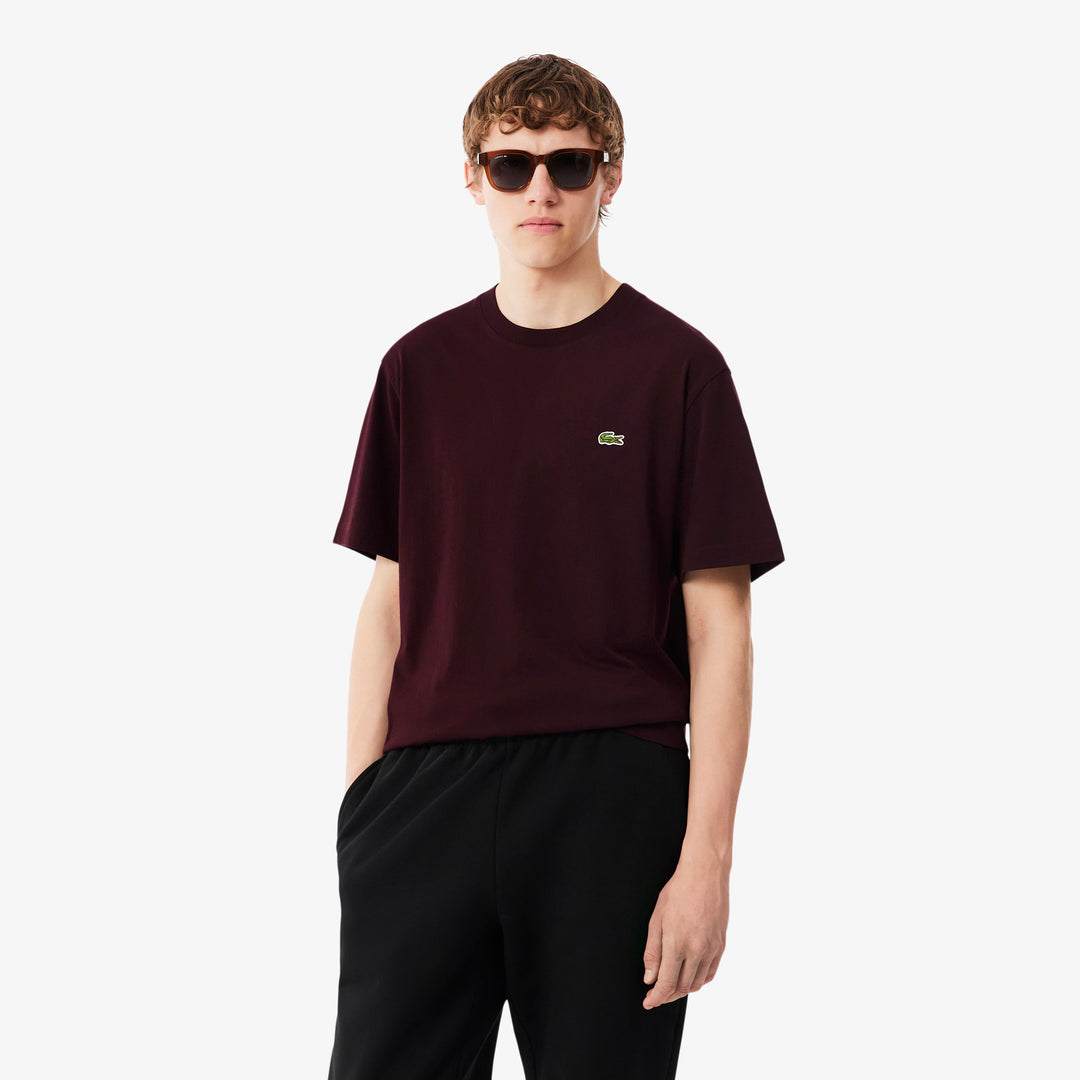 LACOSTE COTTON T-SHIRT - OXALIS