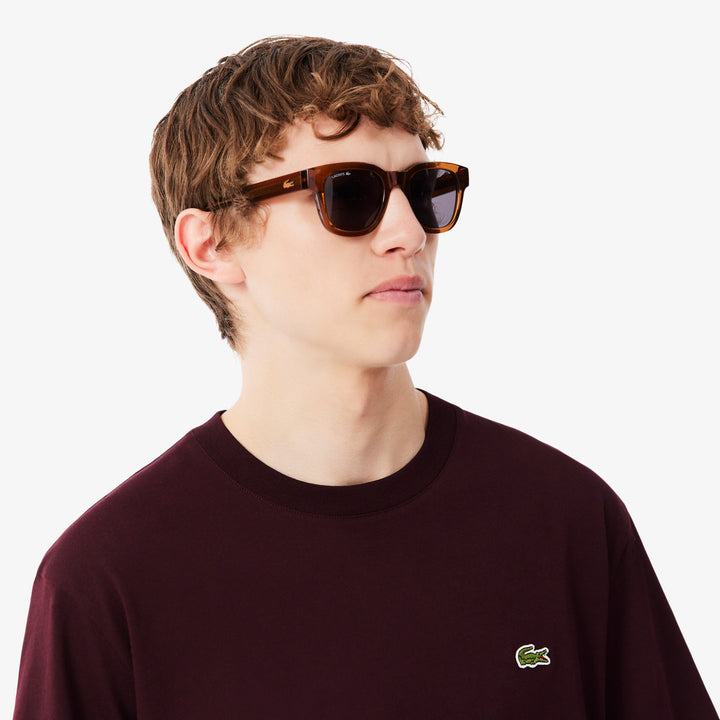 LACOSTE COTTON T-SHIRT - OXALIS