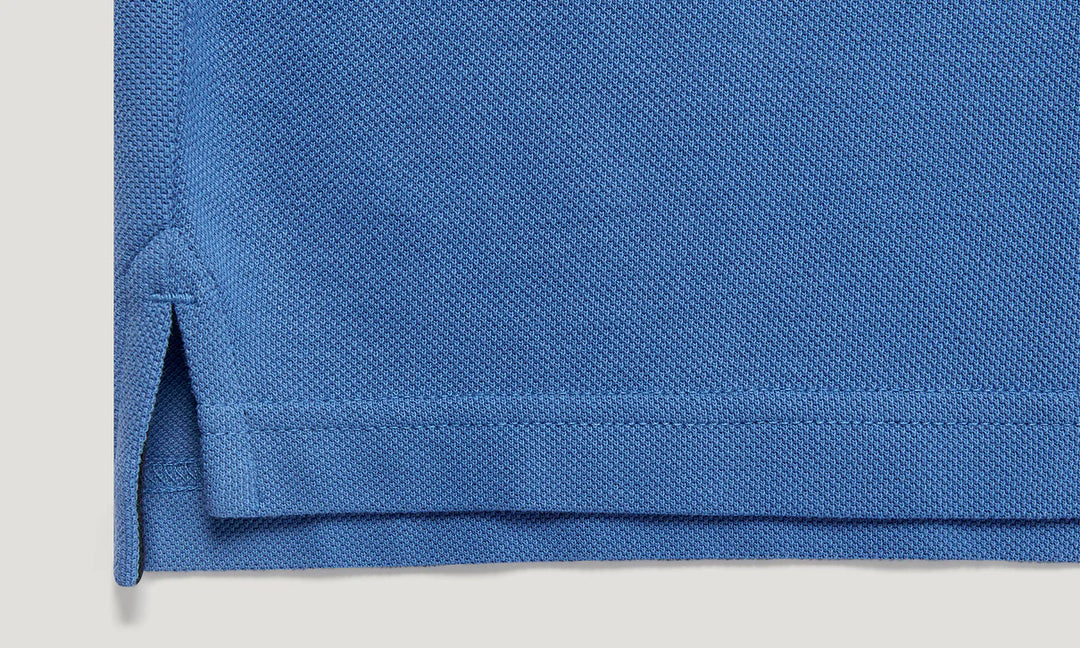 BELSTAFF TIPPED POLO - MARINE BLUE
