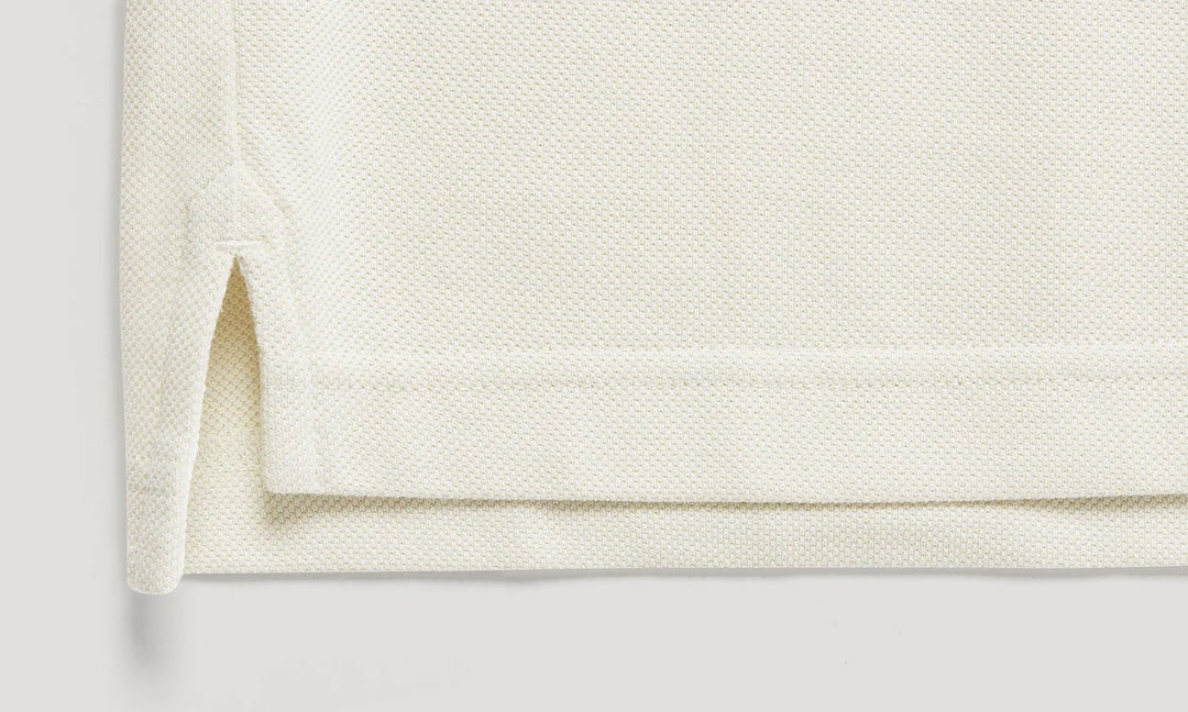 BELSTAFF TIPPED POLO - SILVER BIRCH