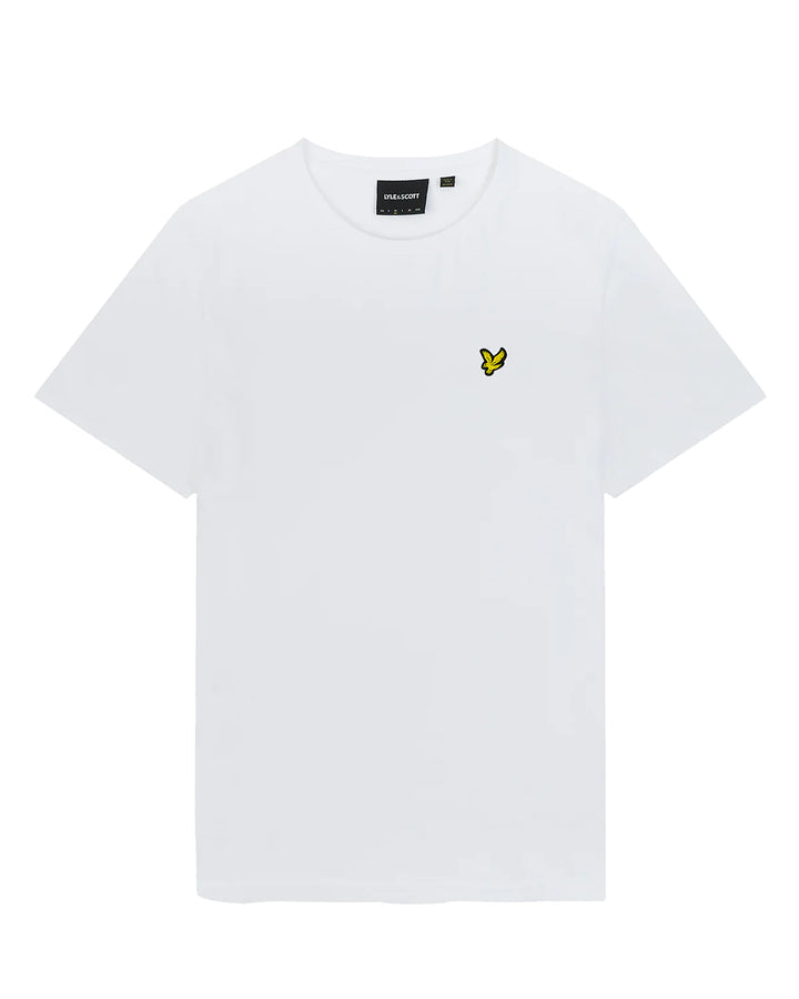 LYLE & SCOTT PLAIN TEE - WHITE