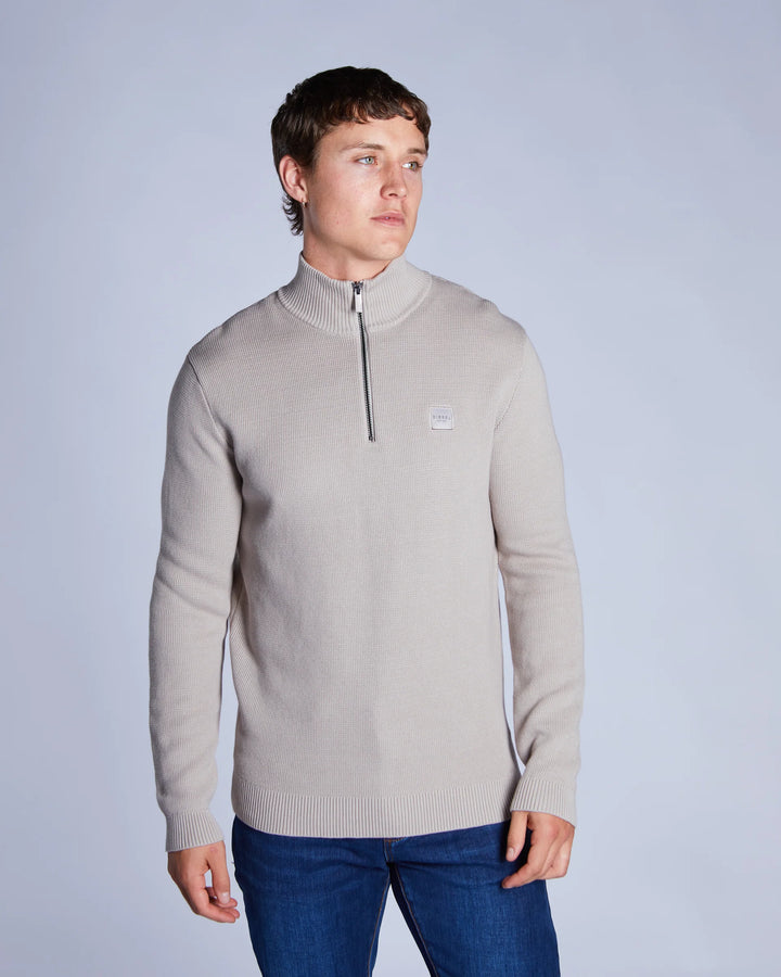 DIESEL TWAIN HALF ZIP - BEACHCOMBER