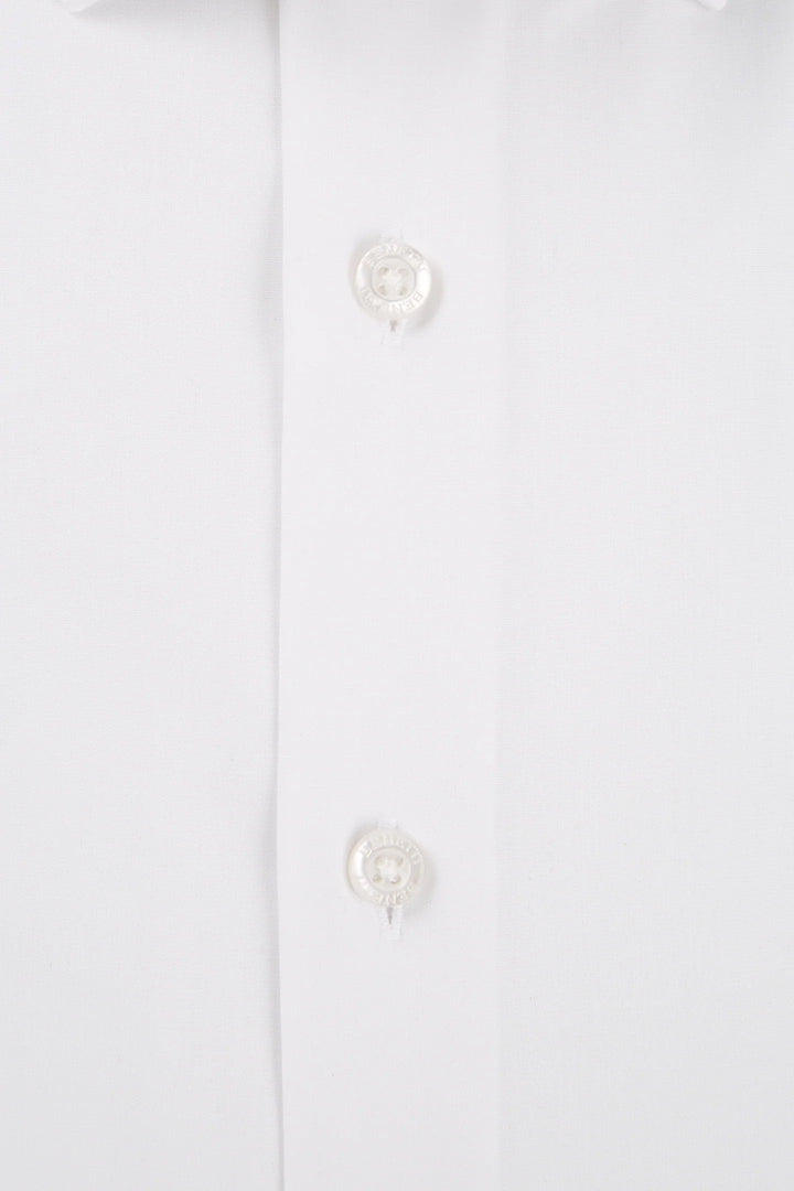 BENETTI ERIC TAPPERED SHIRT - WHITE