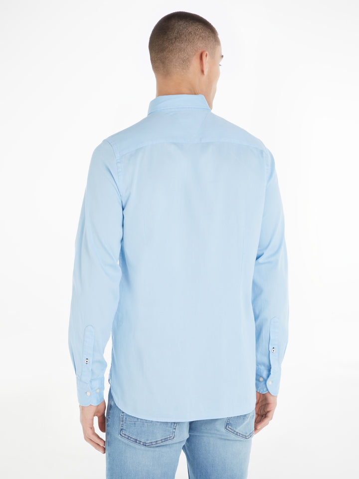 TH CORE FLEX DOBBY SF SHIRT - CALM BLUE