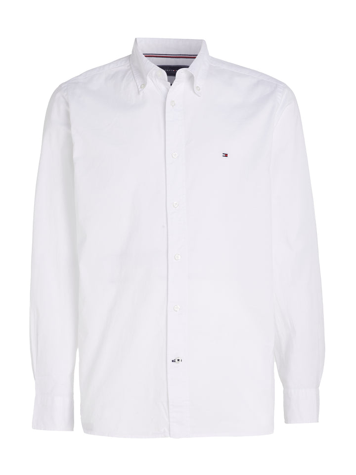 TH CORE FLEX POPLIN RF SHIRT - WHITE