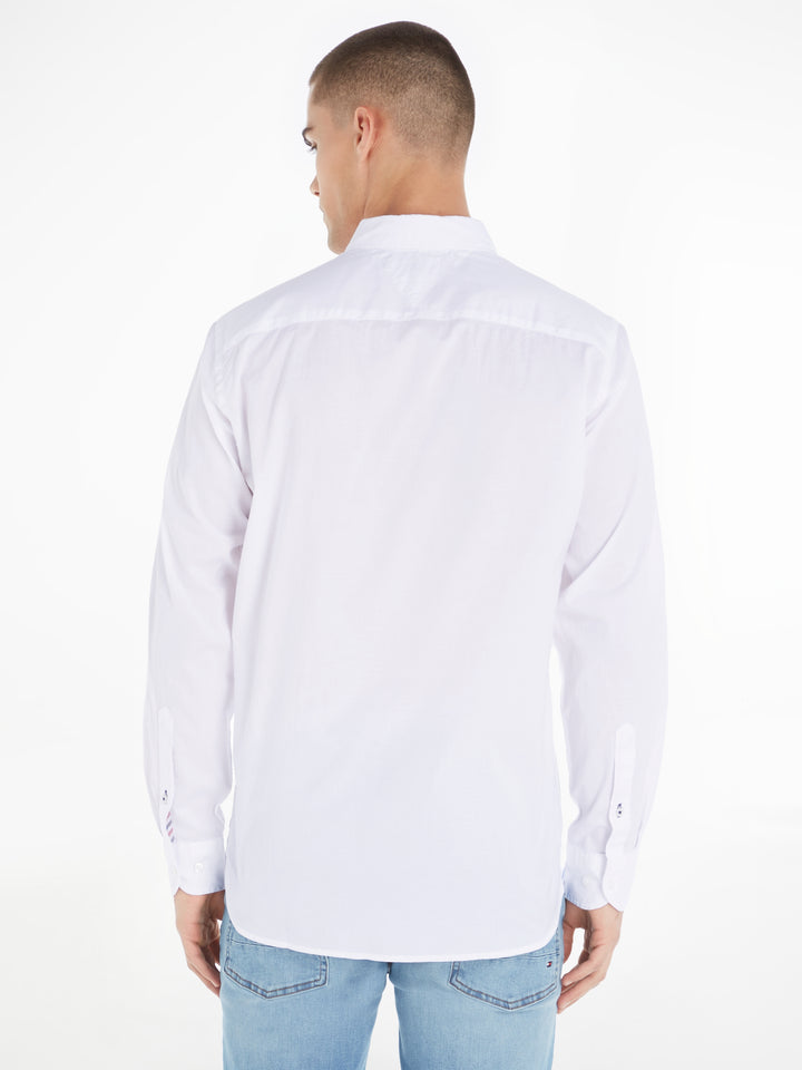 TH CORE FLEX POPLIN RF SHIRT - WHITE