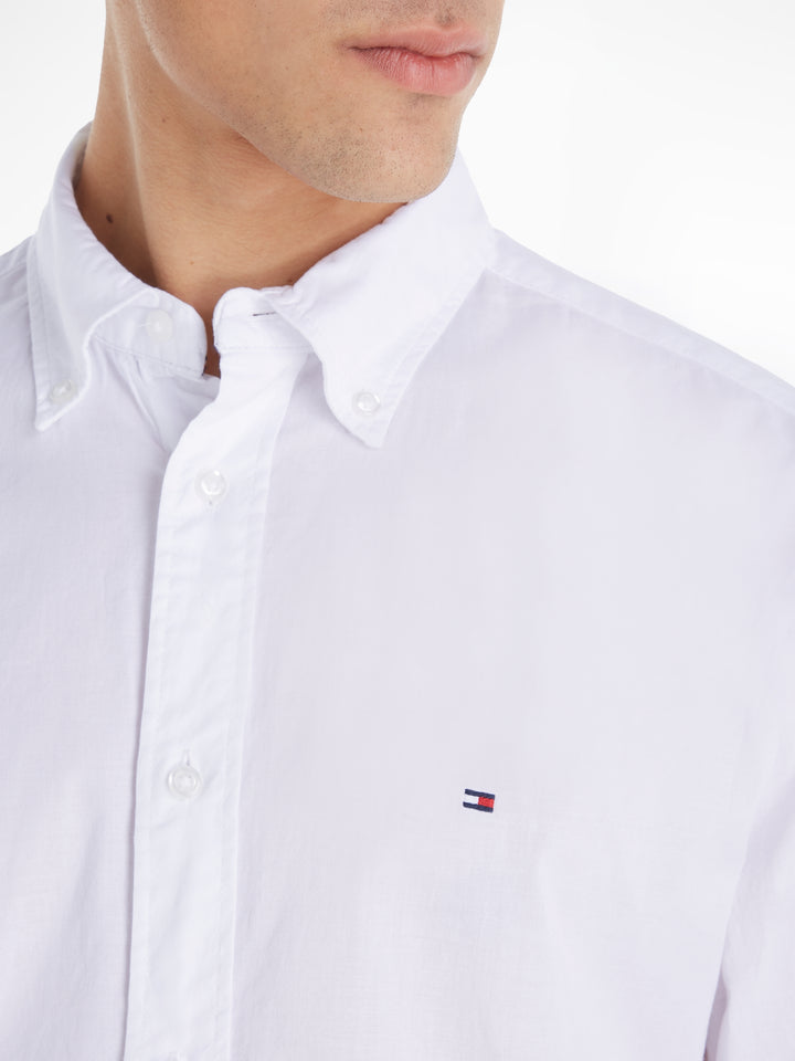TH CORE FLEX POPLIN RF SHIRT - WHITE