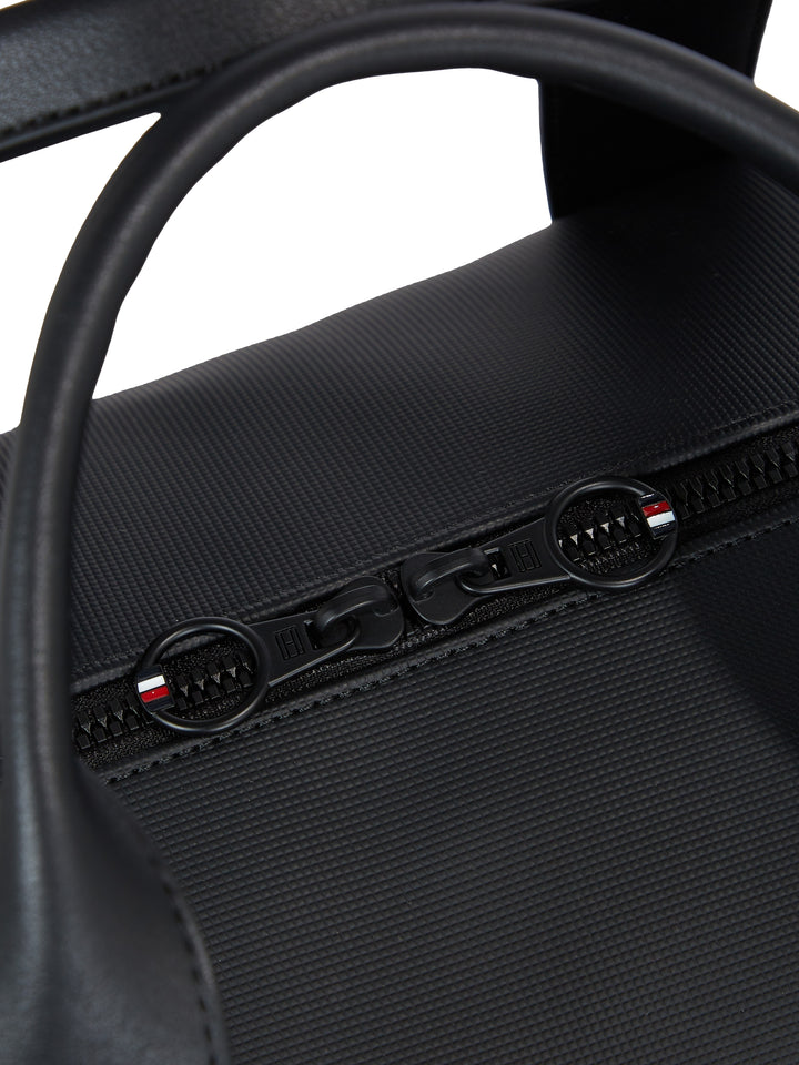 TH ESSENTIAL PIQUE DUFFLE - BLACK