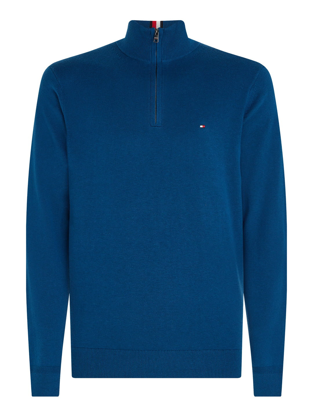 TH PIMA ORG CTN CASHMERE ZIP MOCK - C3J