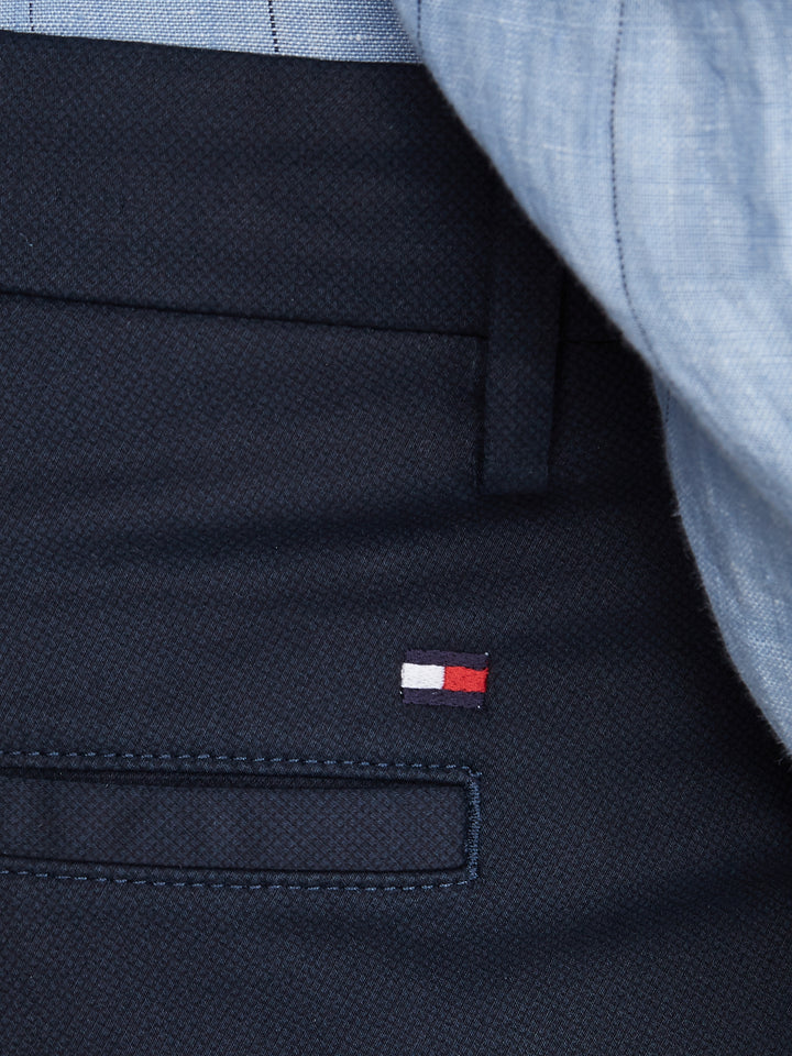 TH BLEECKER CHINO PRINTED STRUTURE - NAVY