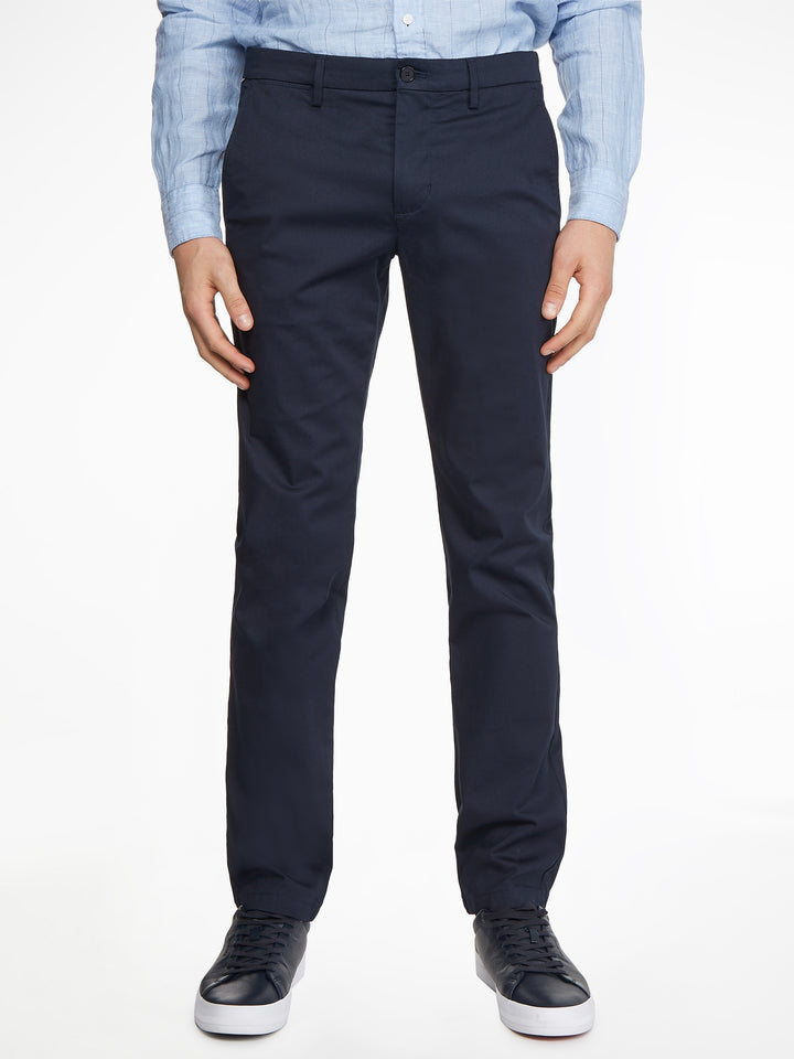 TH BLEECKER CHINO PRINTED STRUTURE - NAVY