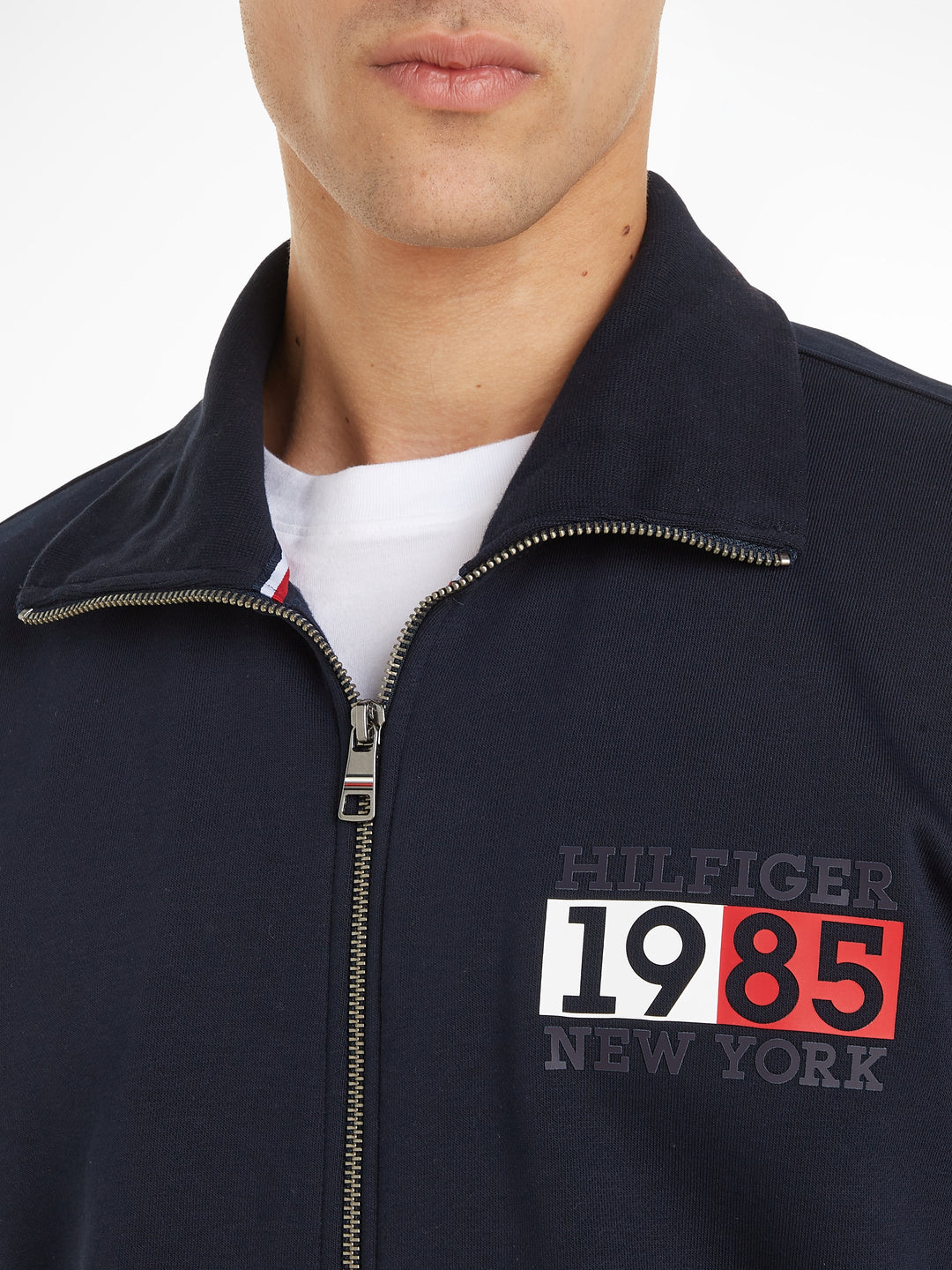 TH NEW YORK FLAG ZIP THROUGH - NAVY