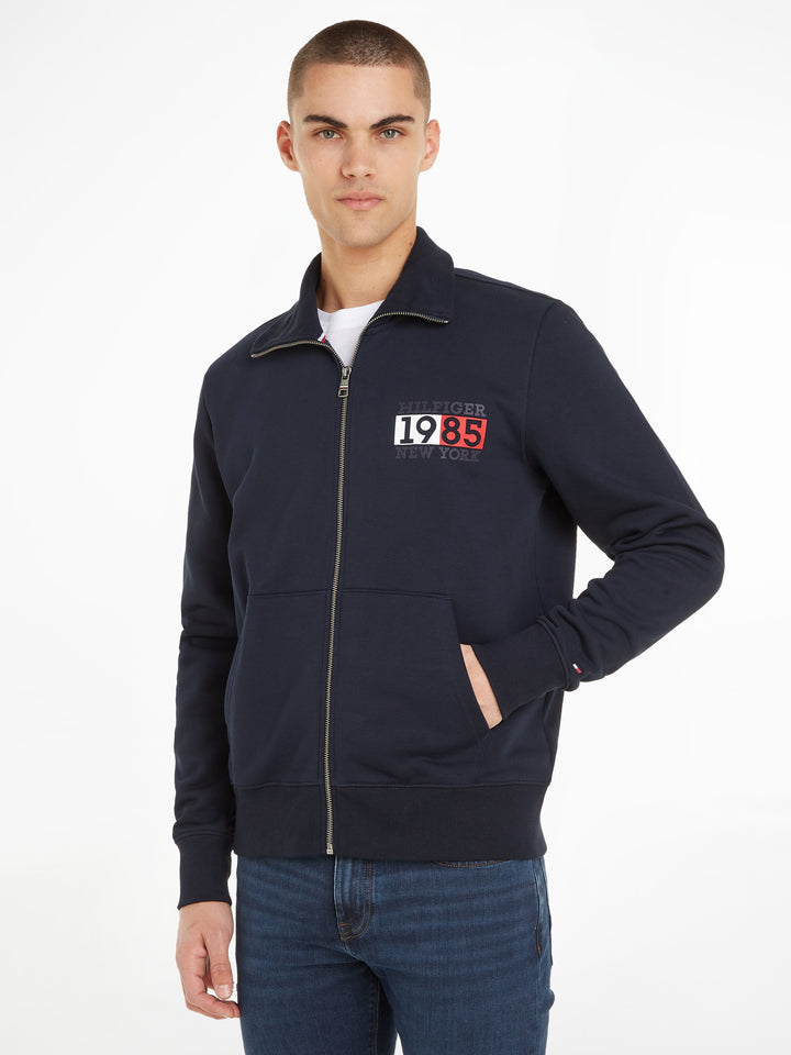 TH NEW YORK FLAG ZIP THROUGH - NAVY