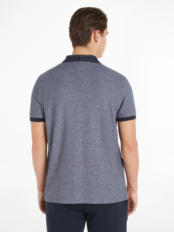 TH MONOTYPE TWO TONES REG POLO - NAVY