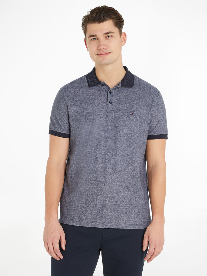 TH MONOTYPE TWO TONES REG POLO - NAVY