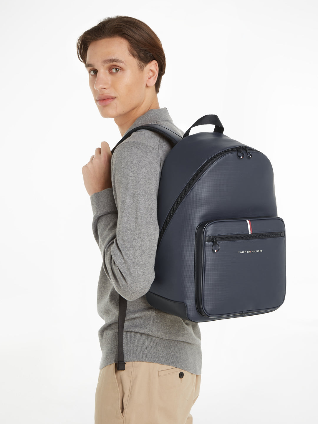 TH ESSENTIAL PIQUE BACKPACK - SPACE BLUE