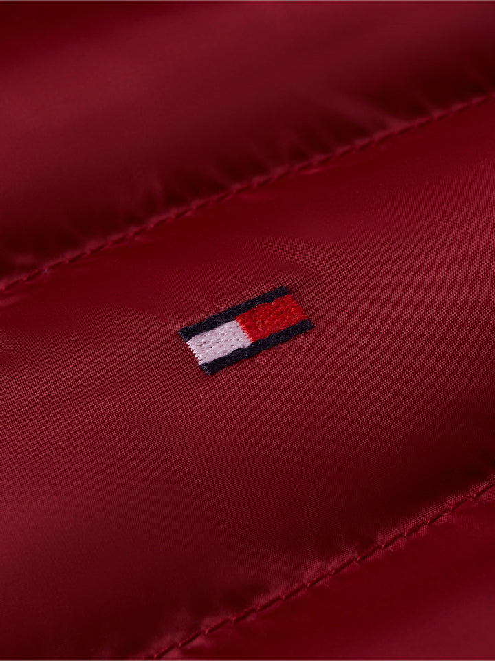 TH PACKABLE RECYCLED VEST - DEEP ROUGE