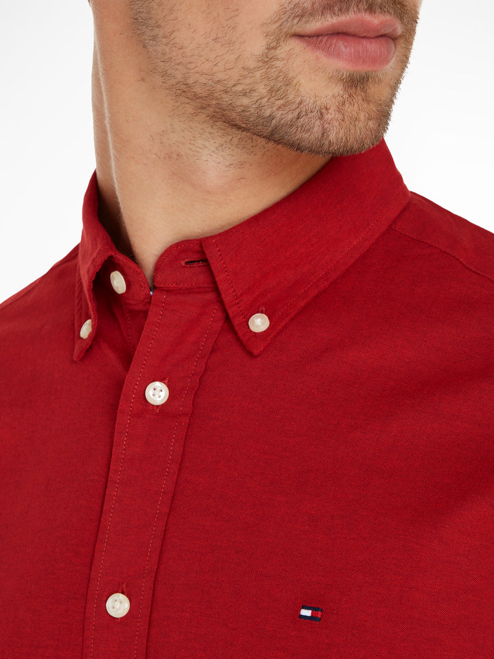 TH 1985 FLEX OXFORD RF SHIRT - ROUGE