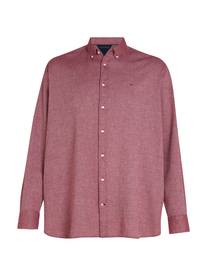 TH BT-BRUSHED DOBBY RF SHIRT - ROUGE