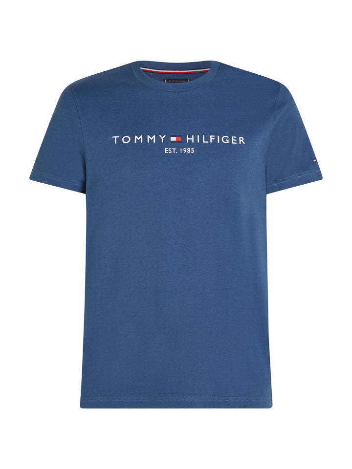 TOMMY HILFIGER TOMMY LOGO TEE - AEGEAN SEA