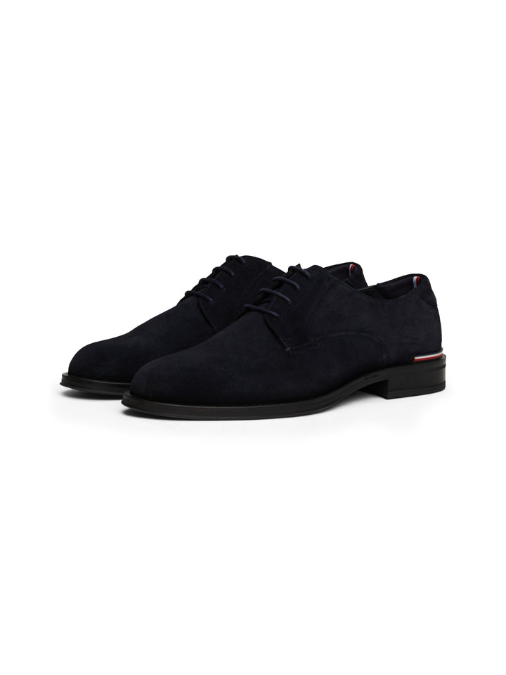 TH CORE RWB HILFIGER SUEDE SHOE - NAVY