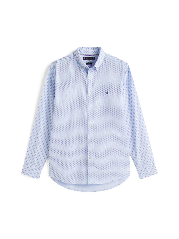 TH FLEX POPLIN MINI PRINT SF - BLUE PRIN