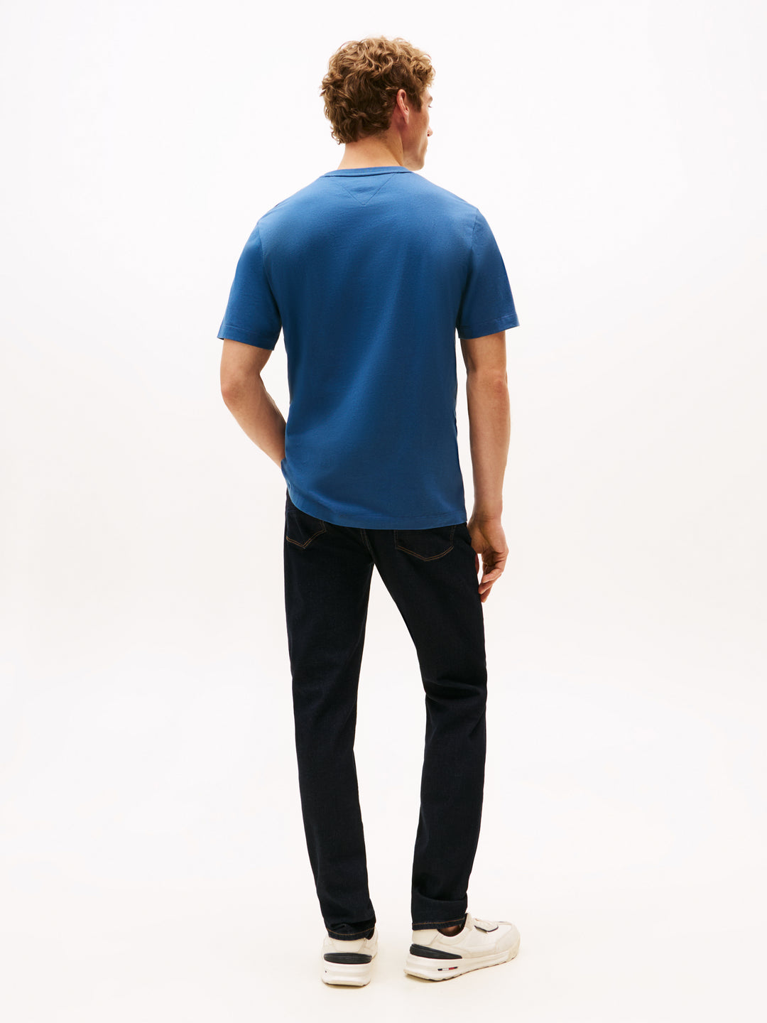 TH ESS SEASONAL REG FIT SOLID TEE - AEGEAN SEA