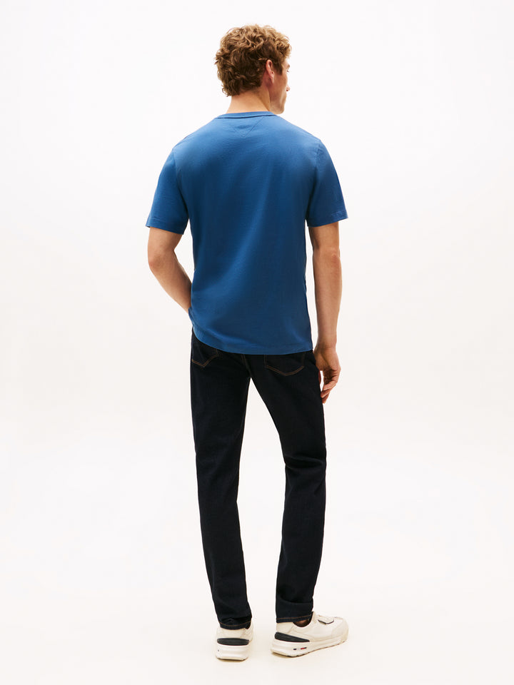 TH ESS SEASONAL REG FIT SOLID TEE - AEGEAN SEA
