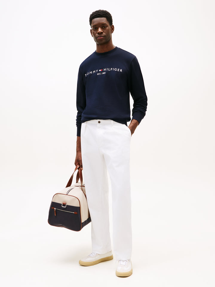 TH TOMMY LOGO SWEATSHIRT - NAVY