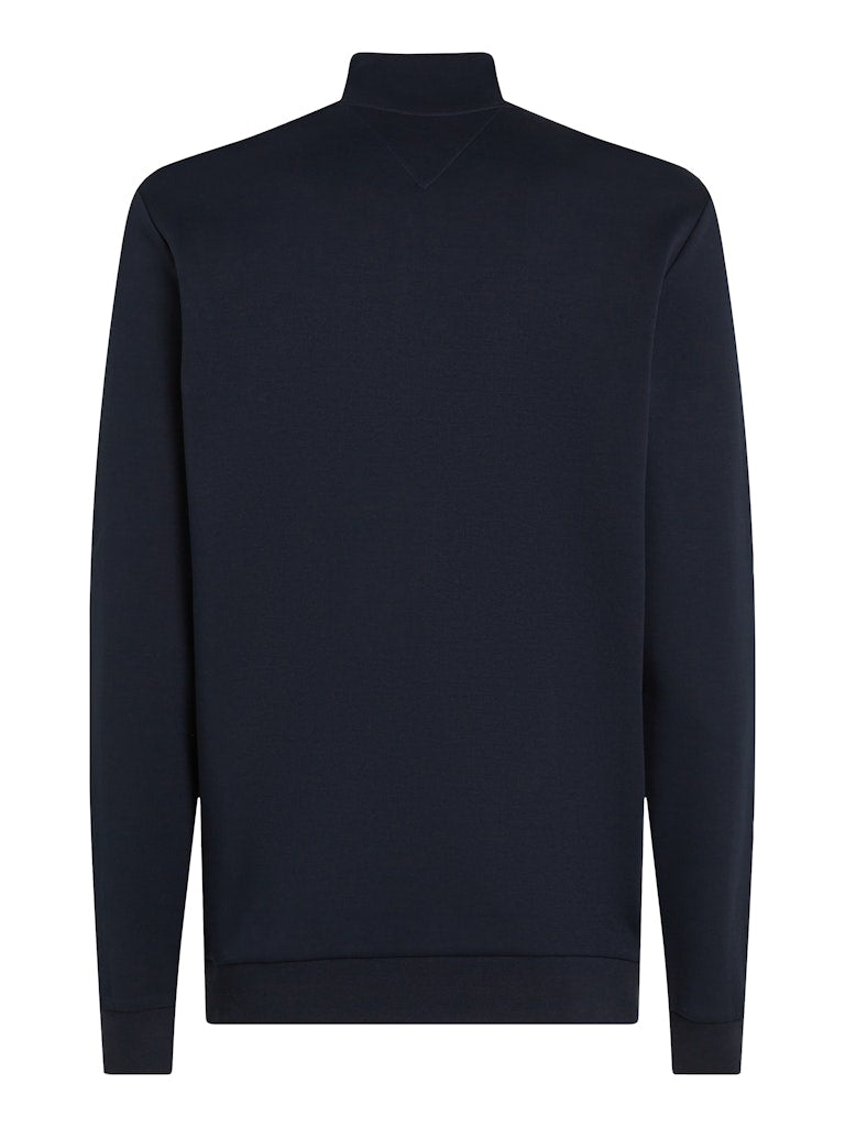 TOMMY HILFIGER ESSENTIAL INTECHNO 1/4 ZIP - NAVY